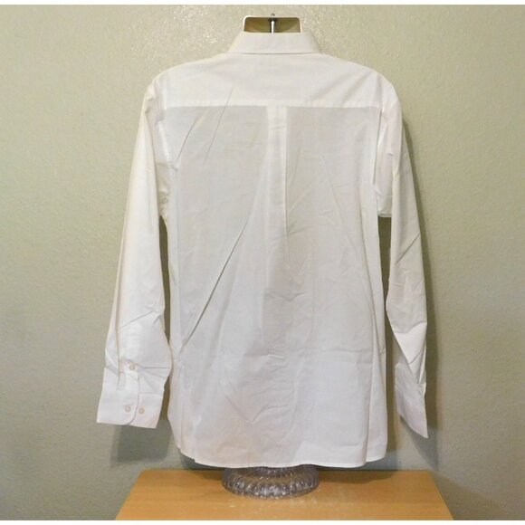Panhandle Select Shirt Mens L White Button Up Pocket Long Sleeve Stretch Cotton - Picture 4 of 6